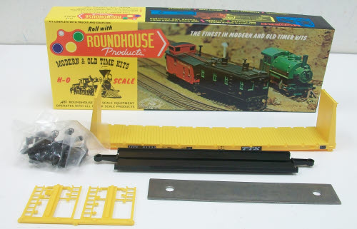 Roundhouse 1320 HO Scale TTX 60' Bulkhead Flatcar # 81727 Kit