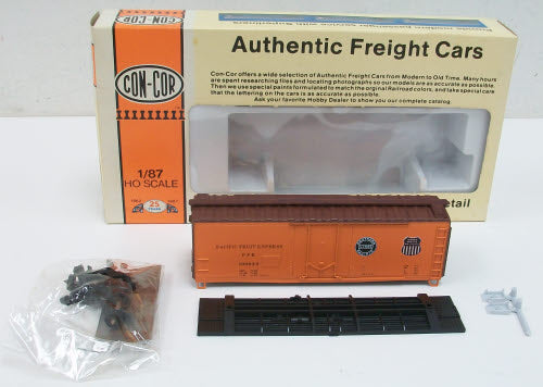 Con-Cor 0001-009462 HO Scale PS-1 PD Pacific Fruit Express Boxcar Kit