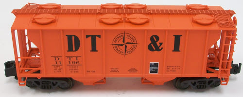 S-Helper Service 00041-9 S Scale DT&I PS-2 Roller Bearing 2-Bay Hopper #11196 LN/Box