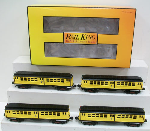 MTH 30-2758-1 O Metropolitan Work Train LO-V Subway Set w/PS 2.0