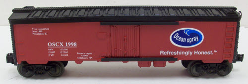 Lionel 1998 O Ocean Spray Reefer Car - Custom Decorated LN/Box