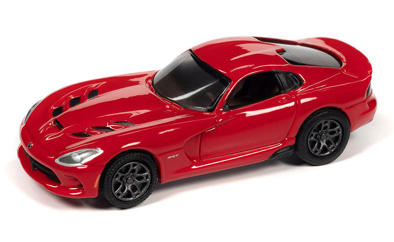 Johnny Lightning JLSP282-A-Case 1:64 Adrenaline Red 2014 Dodge Viper Sports Car