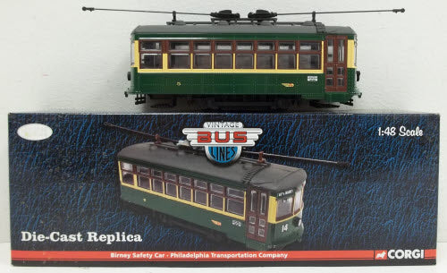 Corgi US55203 O Philadelphia Transportation Co. Birney Safety Car