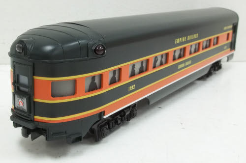 Lionel 6-19120 O Great Northern "Corral Coulee" Observation Car #1192 LN/Box