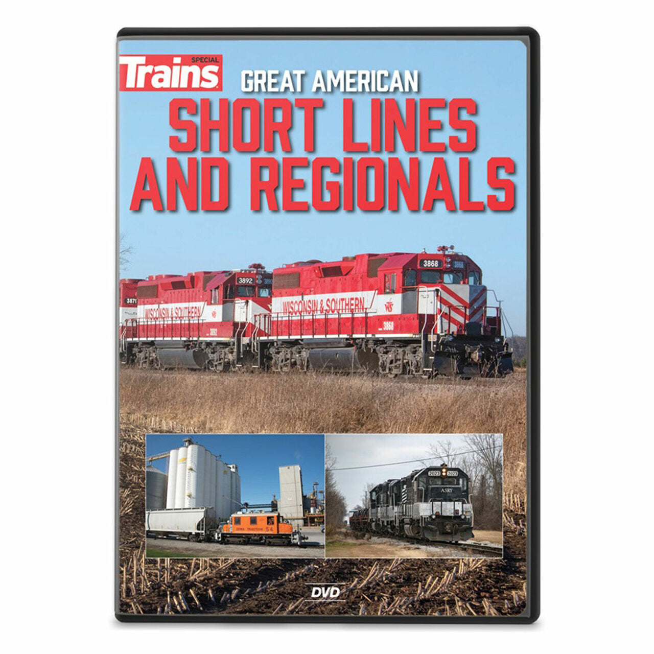 Kalmbach 16111 Special Trains Great American Short Lines and Regionals DVD