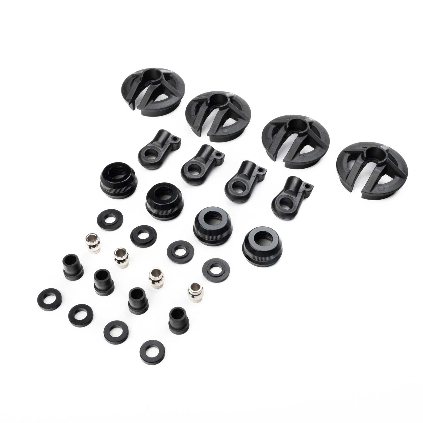 Losi LOS-3685 1:5 All 5IVE Shock Plastics and Balls (Set of 4)