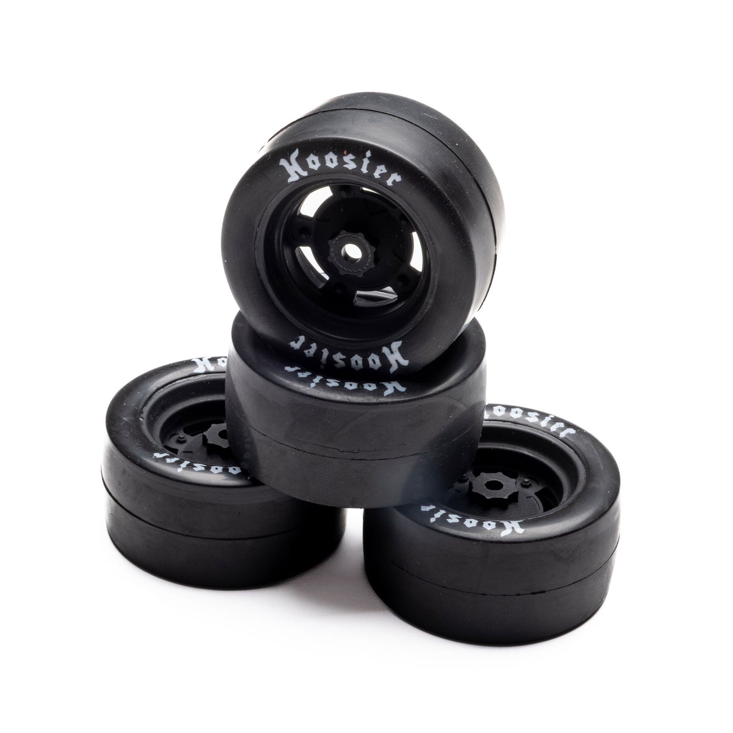 Losi LOS-3779 1:12 Hoosier Mounted Tires, Medium (Pack of 4)