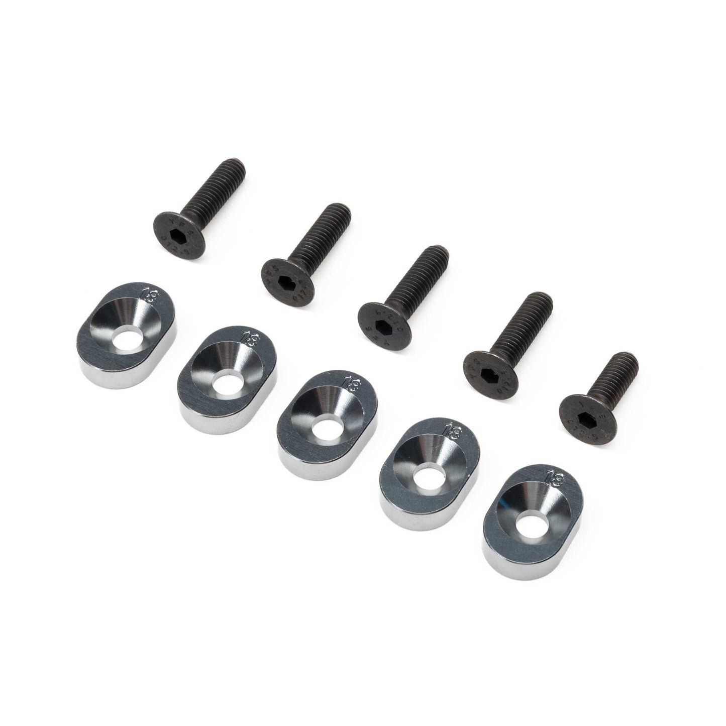 Losi LOS-4156 1:5 5IVE-TG 3.0 18/67 Engine Mount Insert and Screws (Set of 5)