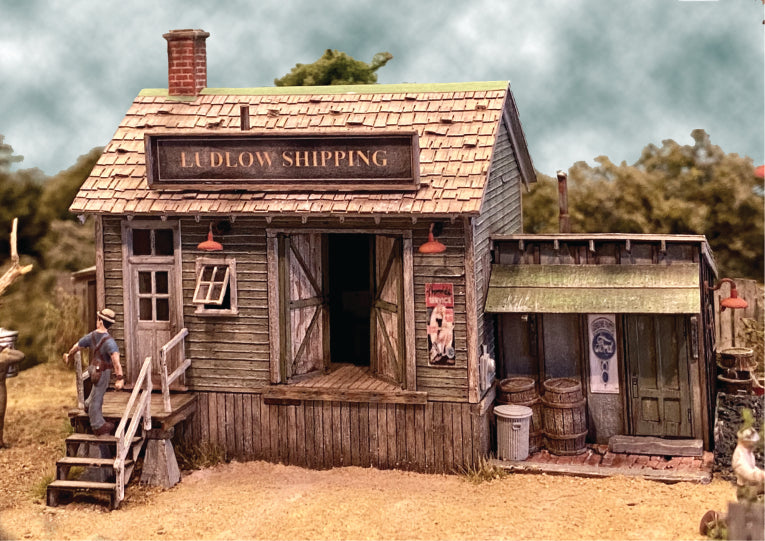 Bar Mills 0292 HO Ludlow Shipping Kit Building Kit