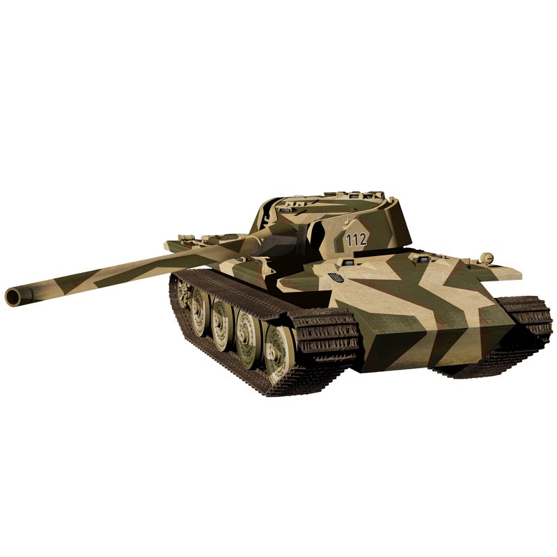 ModelCollect 35021 1:35 Panzerkampfwagen E-60 Ausf. D mit 12.8cm L/55 Model Kit