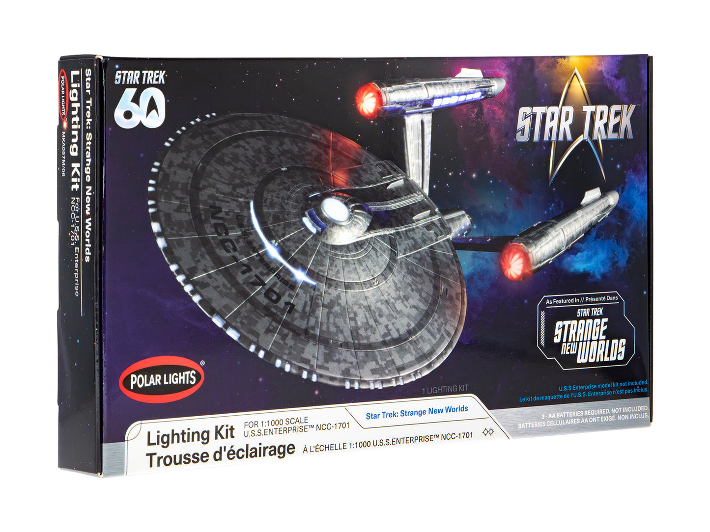 AMT 057 1:1000 Star Trek Strange New Worlds USS Enterprise Light Kit