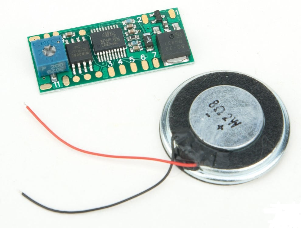 Ngineering N8301-012 Grade Crossing Little Sounds with 28mm Speaker