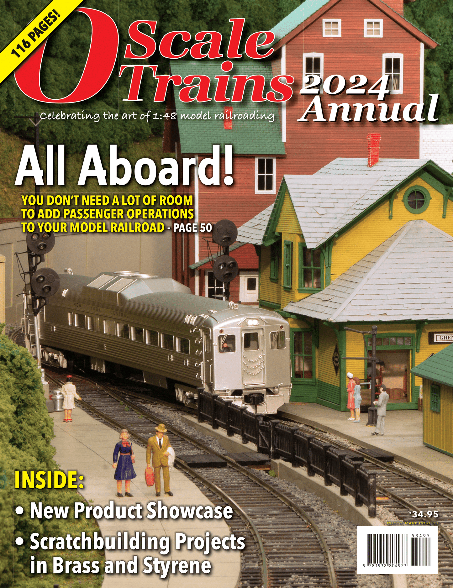 White River Productions OSTA24 O Scale Trains Annual 2024 Softcover Book