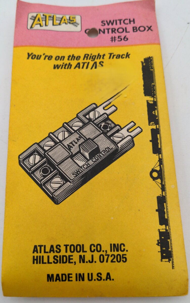 Atlas 56 HO Scale Switch Control Box