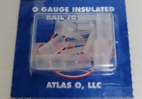 Atlas 6093 O Gauge Insulated Rail Plastic Joiners (Pack of 16)