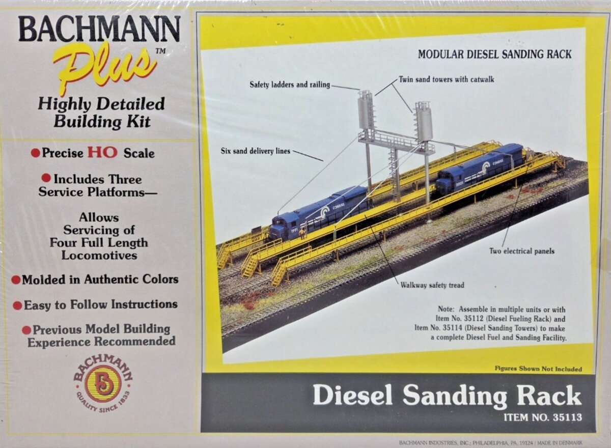 Bachmann 35113 HO Diesel Sanding Rack Building Kit