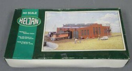 Heljan 803 HO Scale Steam Locomotive Roundhouse Add-On Building