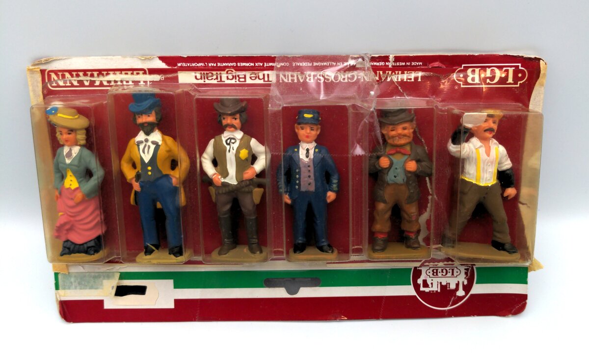 LGB 5049 G 19th Century Old West US Figures (Set of 4)