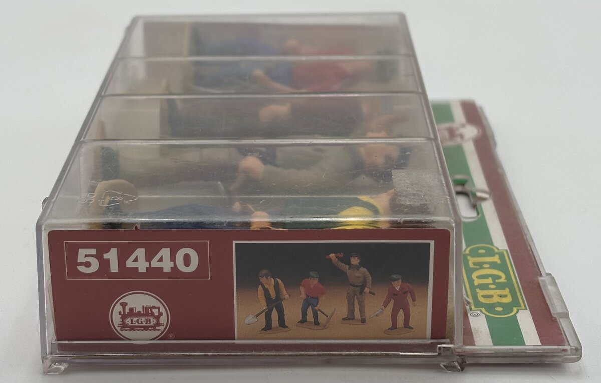 LGB 51440 Construction Workers Figures (Set of 4)
