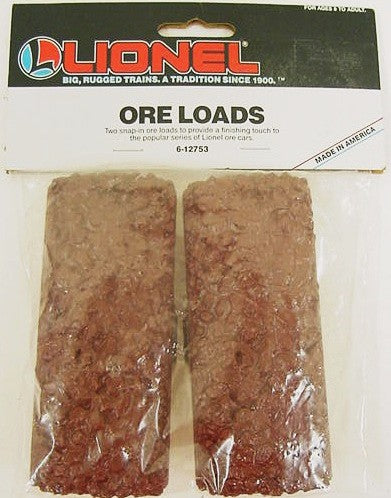 Lionel 6-12753 O Scale Ore Loads (Pack of 2)
