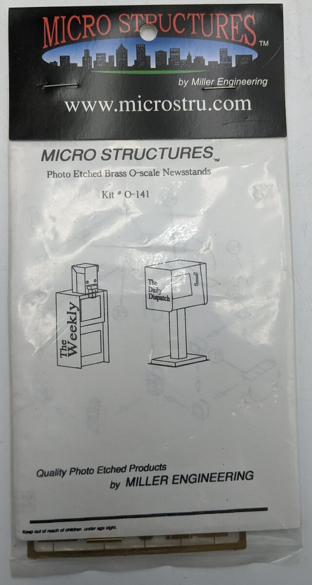 Miller Engineering O-141 O News Stands
