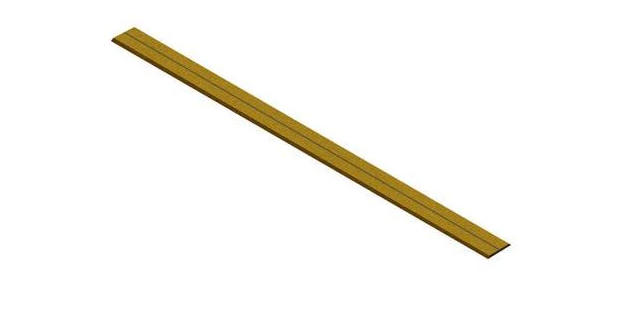 Midwest Products 3016 O Scale 3/16" x 2-5/8" x 36" Cork Roadbed Sold By Piece
