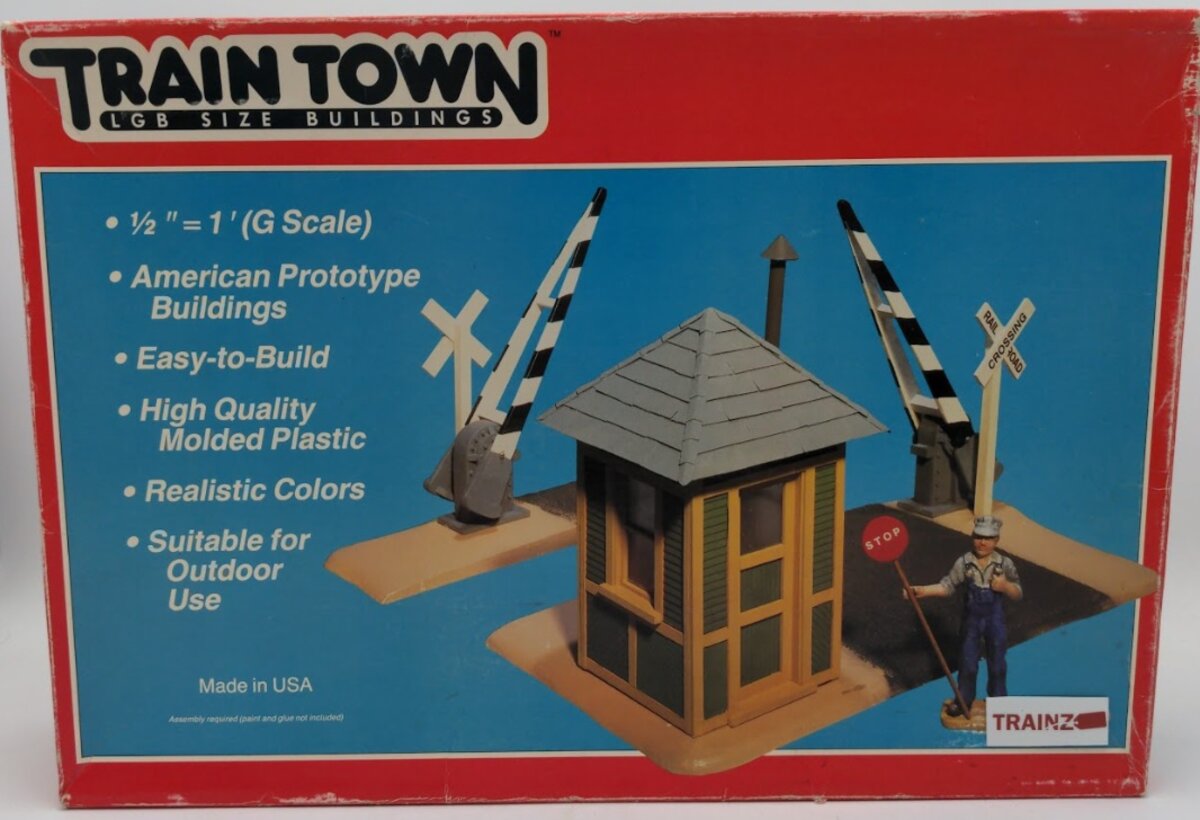 Train Town 928-103 G Scale LGB Size Building Crossing Shanty Building Kit