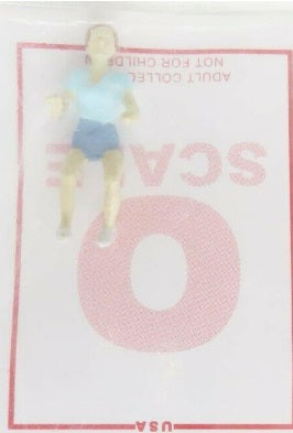 Arttista 1174 O Young Girl to Ride Bicycle Pewter Hand Painted Figure