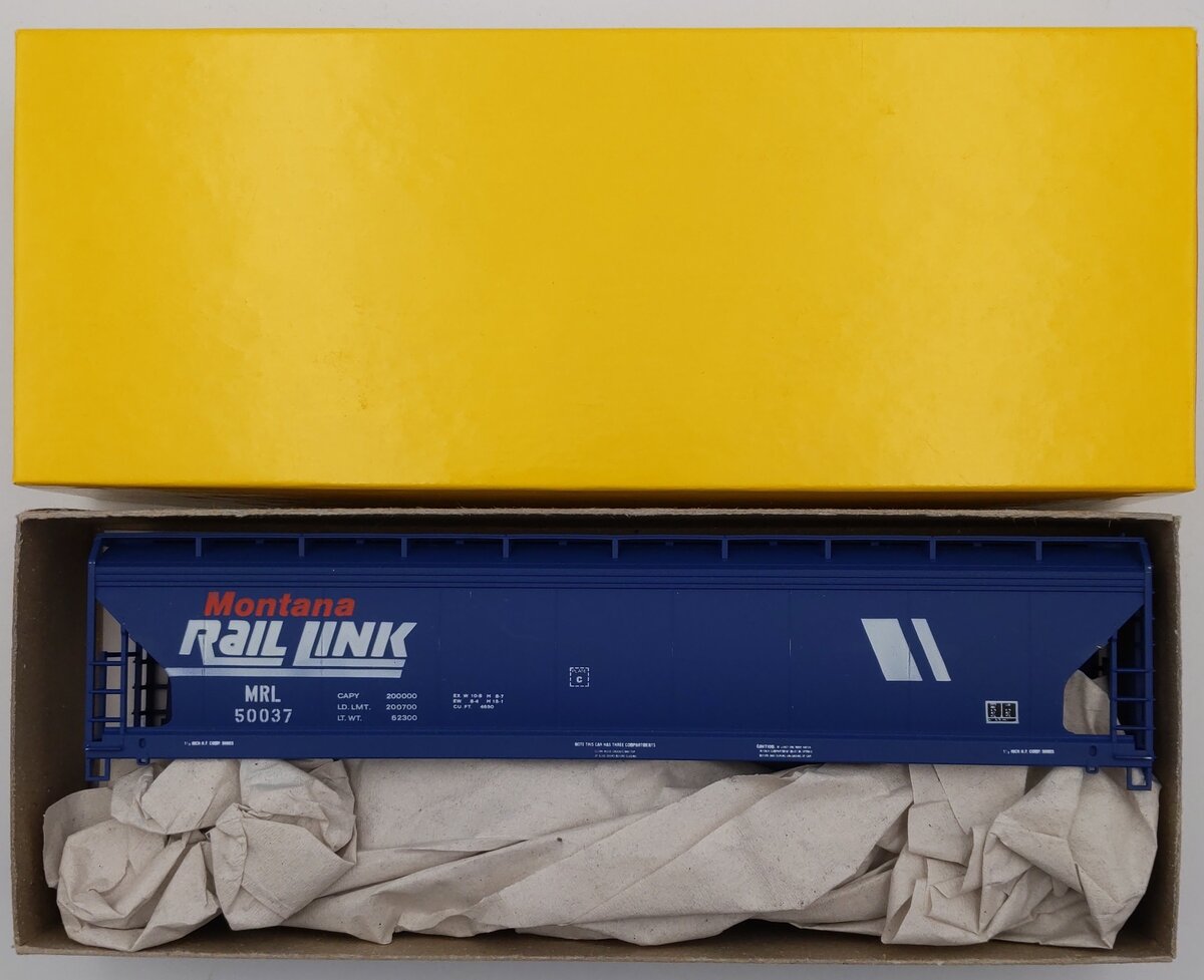 Accurail 2043 HO Montana Rail Link 3-Bay Hopper MRL Kit
