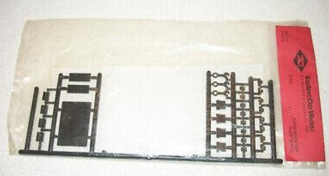Eastern Car Works 9102 HO Pass Car Roof Vents Plastic Kit