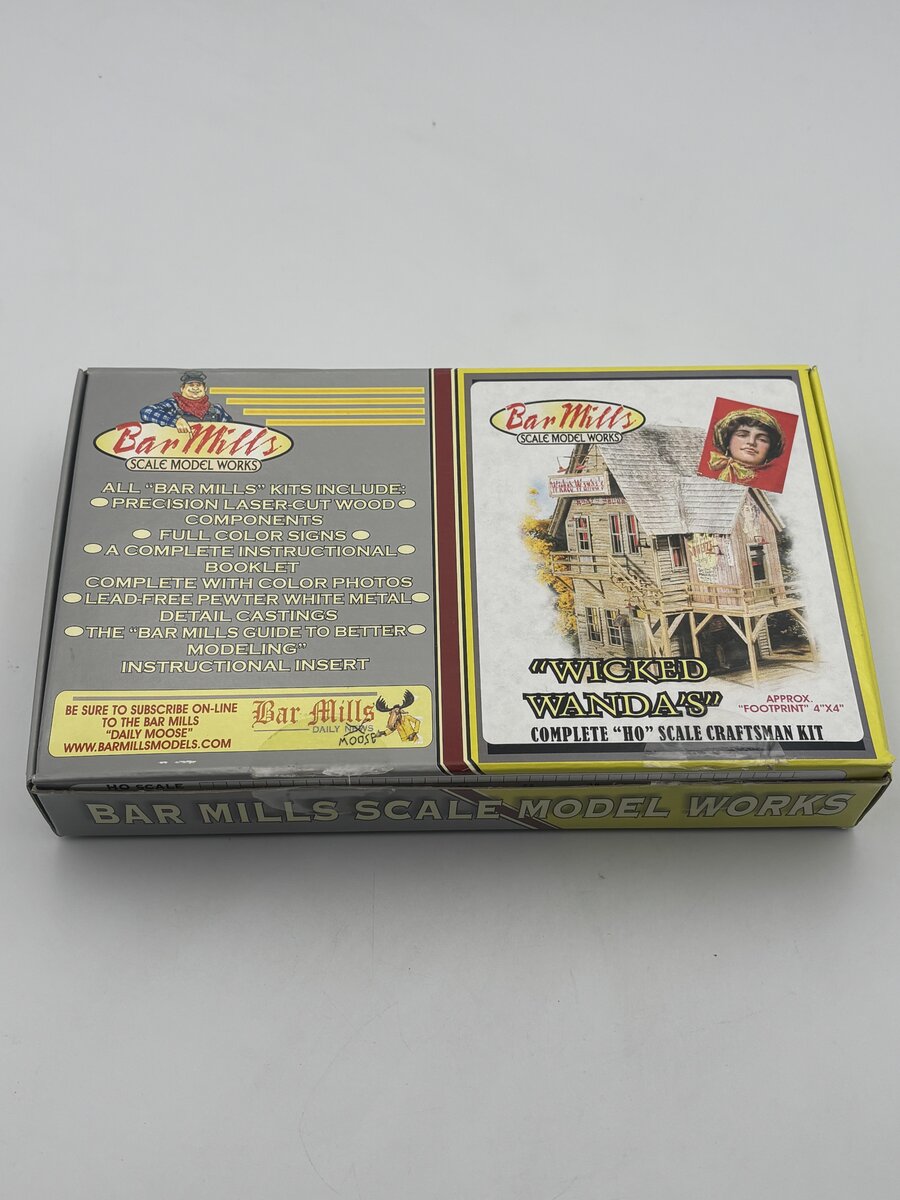 Bar Mills 0962 HO Wicked Wanda''s House Building Kit