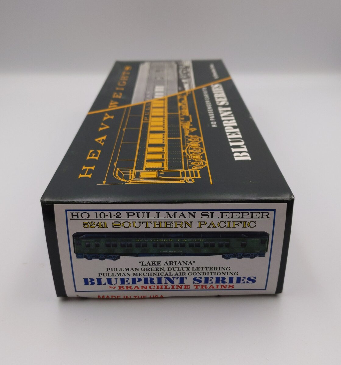 Branchline 5241 HO Southern Pacific 10-1-2 "Lake Ariana" Pullman Sleeper Kit