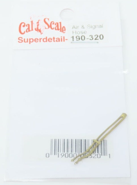 Cal Scale 190-320 HO Scale Brass Bracketed Air & Signal Lines