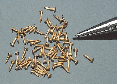 Cir-Kit Concepts 1021 1/8" Brass Brads (Approx. 300)