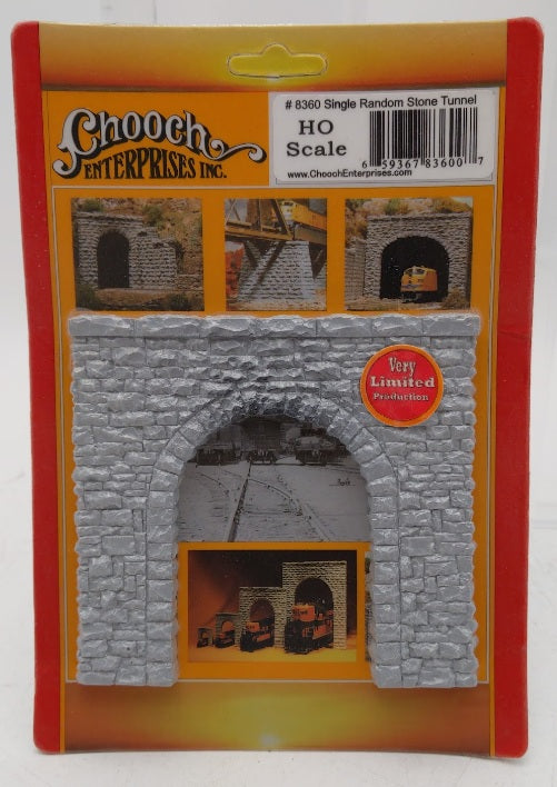 Chooch Enterprises 8360 HO Single-Track Random Stone Tunnel Portal