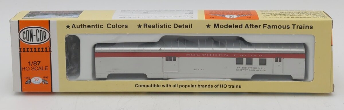 Con-Cor 0001-000938 HO Scale Southern Pacific 72' Passenger Car RPO Kit