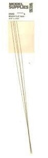 Detail Associates 2522 .010" x .018 Flat Brass Wire (Pack of 4)
