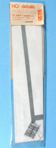 Detail Associates 6204 HO Metal Running Boards for 50'''' Cars