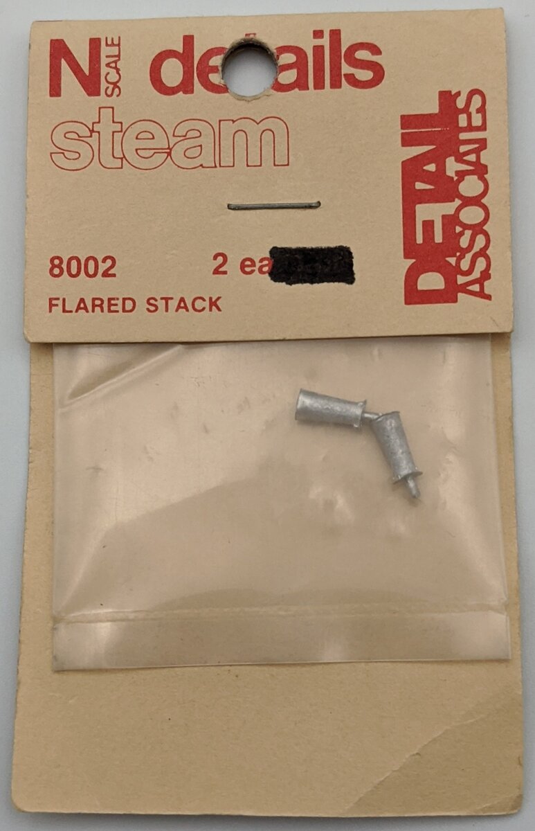 Detail Associates 8002 N Flared Stack (Pack of 2)