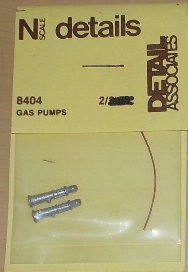 Detail Associates 8404 N Old-Time Gas Pump (Pack of 2)