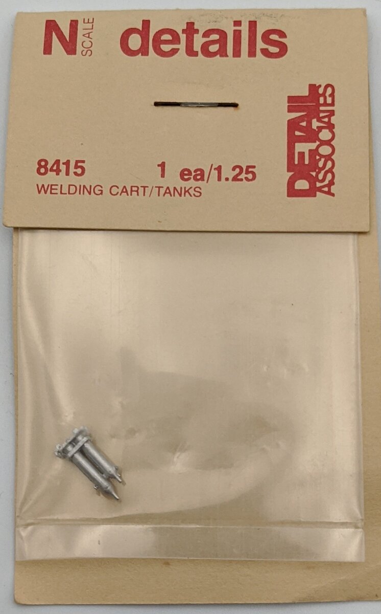 Detail Associates 8415 N Welding Cart w/2 Tanks