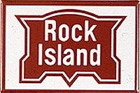 Phil Derrig Designs 34 Rock Island Railroad Magnet
