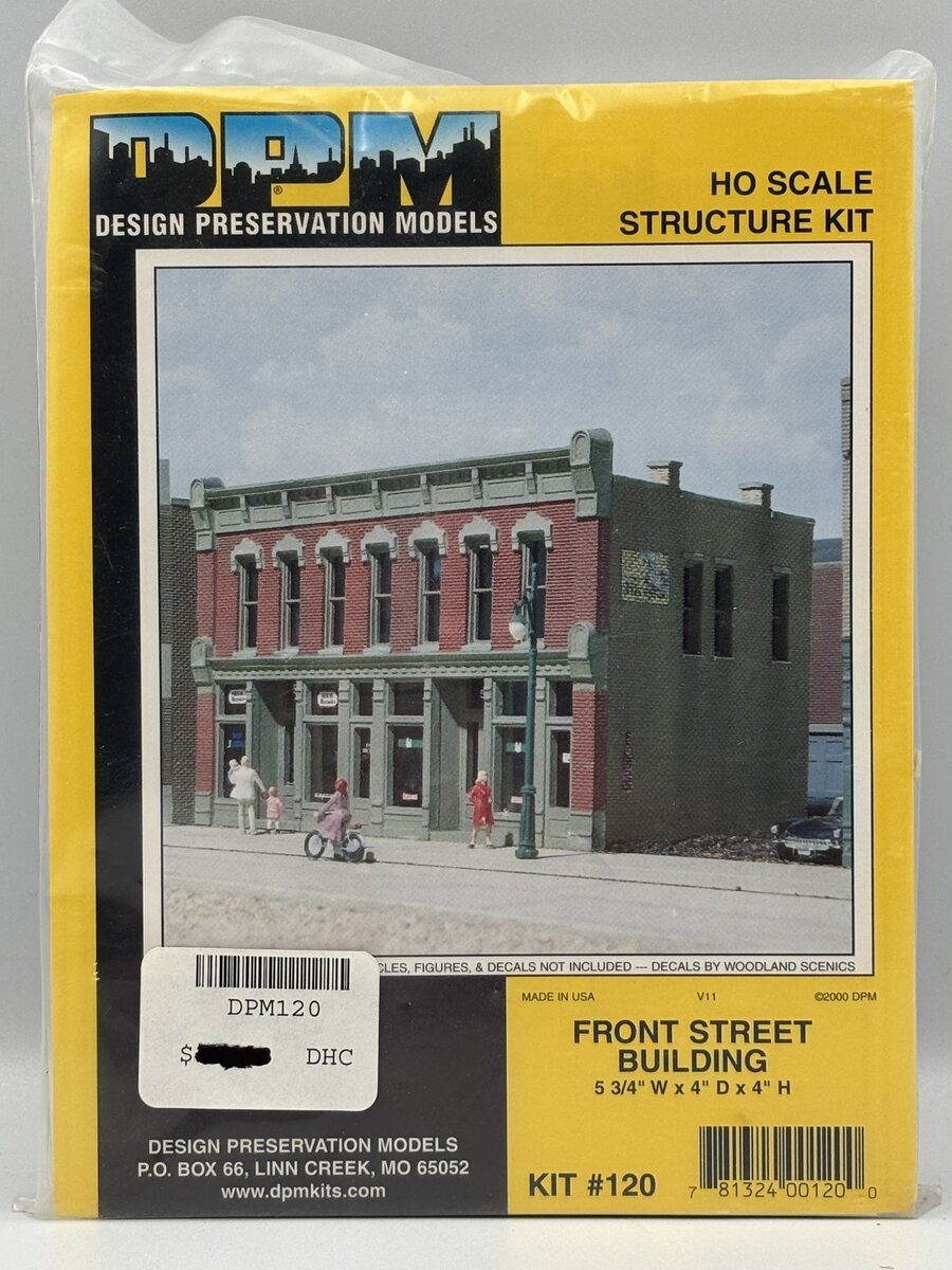 DPM 12000 HO Scale Front Street Building Kit