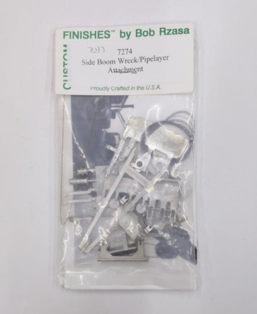 Custom Finishes 7274 HO Side Boom Pipelayer/ Wreck Crane Attachment Kit