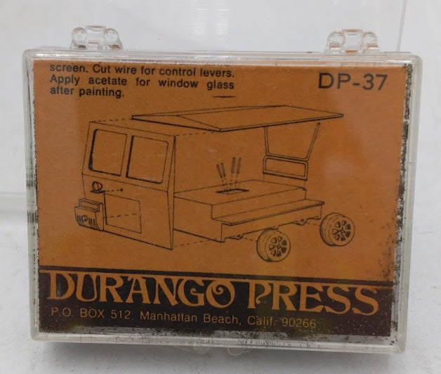 Durango Press DP-37 HO Scale Fairmont Speeder Unfinished Cast Details Kit