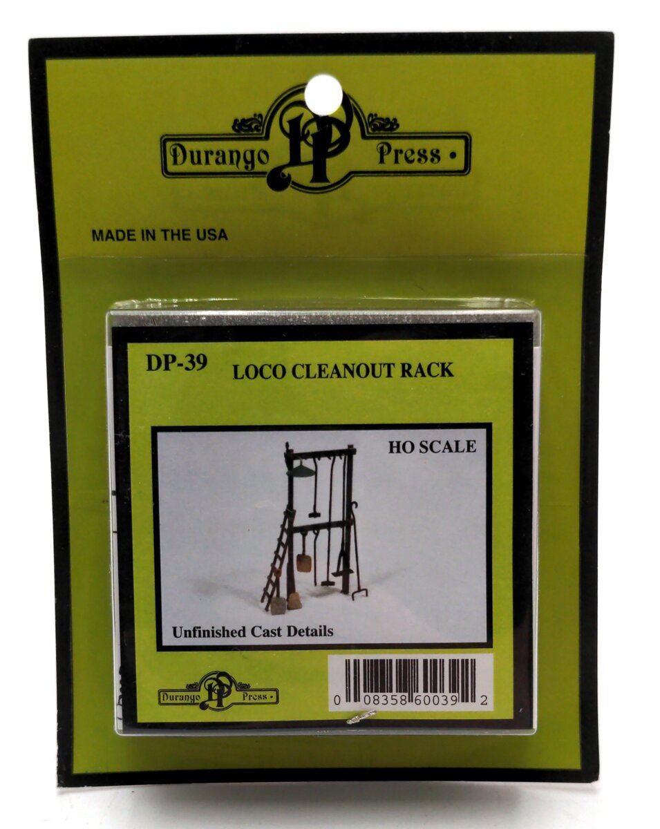 Durango Press 39 HO Loco Cleanout Rack Kit