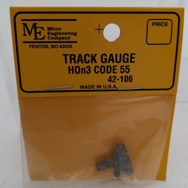 Micro Engineering 42-106 HOn3 Scale Code 55 3 Point Track Gauge