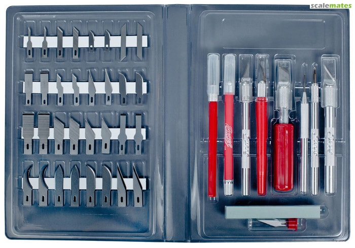 Excel 44200 Super Deluxe Knife Set with 43 Blades and Knives