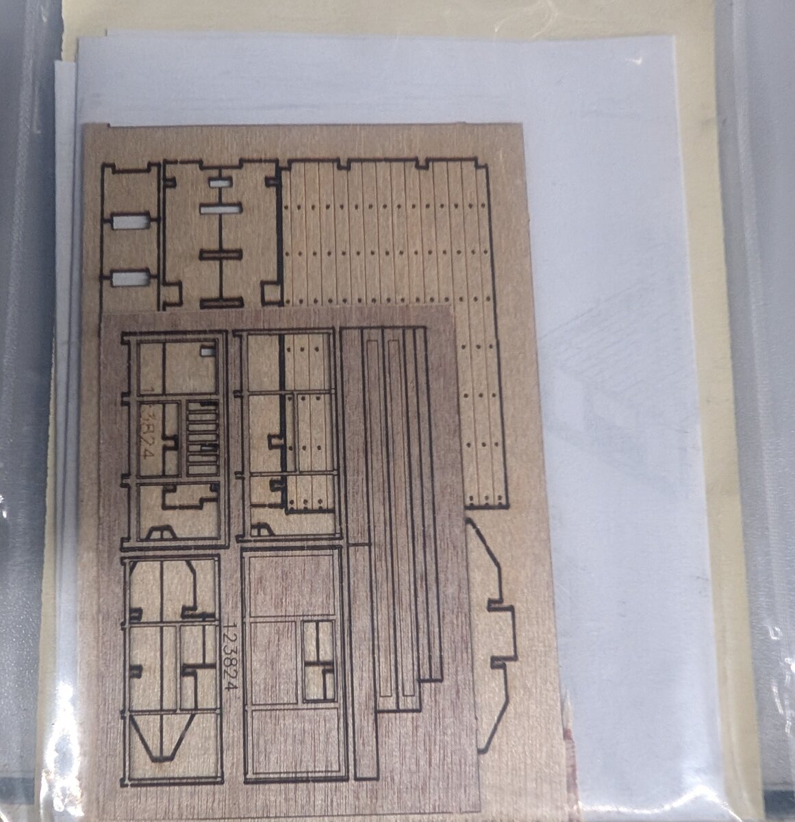 GCLaser 123824 HO Flat Bed Laser Cut Kit