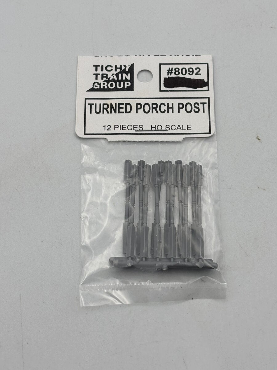 Tichy 8092 HO Turned Porch Post (Pack of 12)